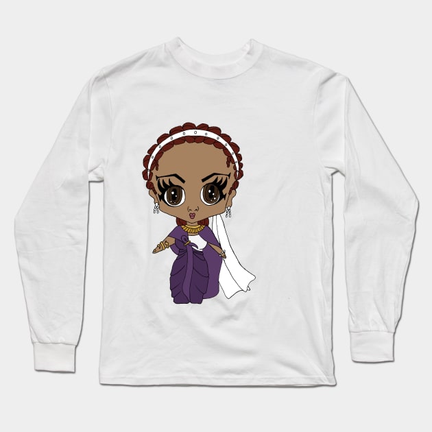 Cleopatra Long Sleeve T-Shirt by thehistorygirl